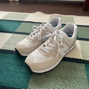 New Balance 574 Core - Nimbus Cloud White - Size 13 Mens